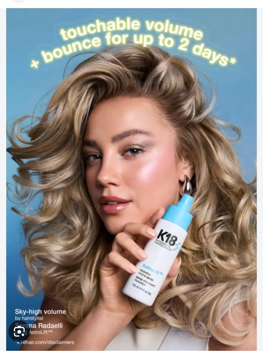 K18 AstroLift Reparative Volume Spray — 47ml